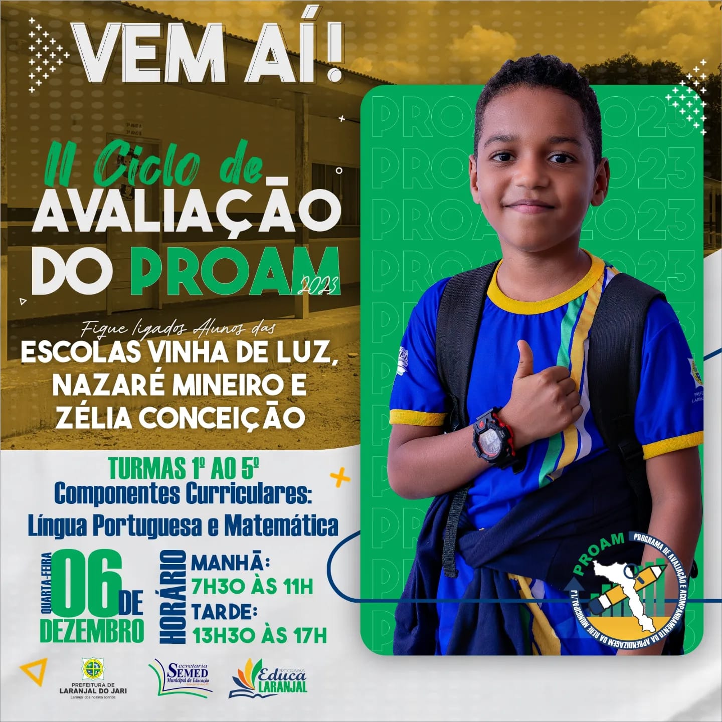 II CICLO AVALIATIVO DO PROAM